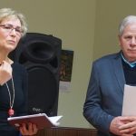 Svečiai iš Vilkaviškio - kraštietė Jovita Butnoriūtė-Grakavinienė su vyru Algimantu