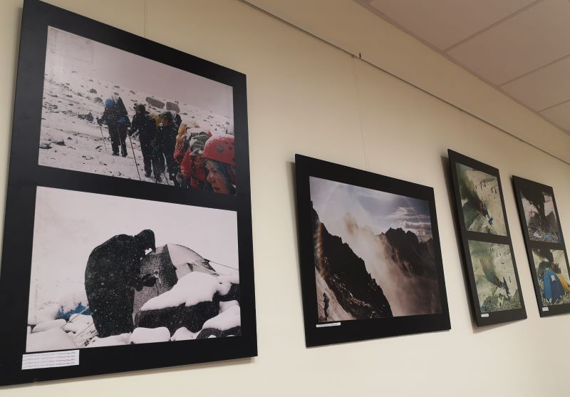 R. Puišio fotografijų paroda „Paslaptingas kalnų pasaulis“ Mažeikių viešojoje bibliotekoje