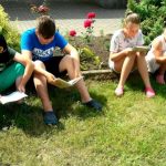 Vaikai skaito „Lietuvių vaikų poeziją“