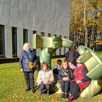 Aplankyta ir didelė segė prie Mažeikių muziejaus