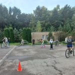 Sportinio užsiėmimo akimirkos