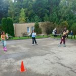 Sportinio užsiėmimo akimirkos