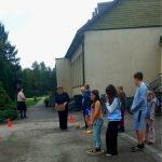Sportinio užsiėmimo akimirkos