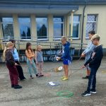 Sportinio užsiėmimo akimirkos