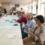 Pasiruošimas skarelių marginimui